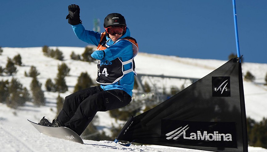 Patrick Mayrhofer als leidenschaftlicher Para-Snowboarder
