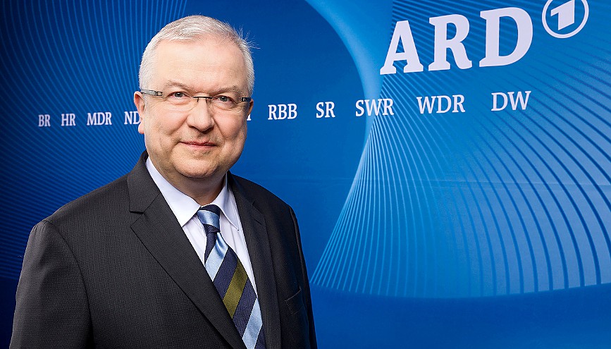 Johann Michael Möller, Vorsitzender der Hörfunk-Kommission der ARD und Hörfunkdirektor des MDR